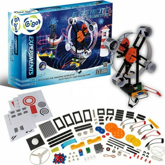 Gigo Electricity Magnetism STEM Educational Game Experiments for 8+ Years Old