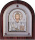 Slevori Εικόνα Jesus Christus Silber 8.8x10cm