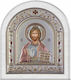 Slevori Imaginea Iisus Hristos Argint 8.8x10cm