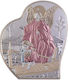 Slevori Image Guardian Angel Silver 4.4x5.4cm