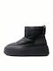 Maxi Bis Leder Stiefeletten Damen Schwarz