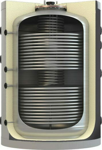 Sieline COS Δοχείο Αδράνειας Glass 1040lt χωρίς Εναλλάκτη