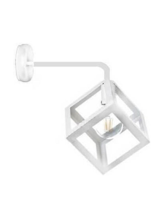 Inlight 43411 Modern Wall Lamp with Socket E27 White 43411-ΛΕΥΚΟ