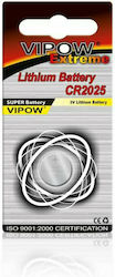 Vipow Extreme Μπαταρία Λιθίου CR2025 3V 1τμχ