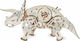 Eco Wood Art Mechanical Model Triceratops