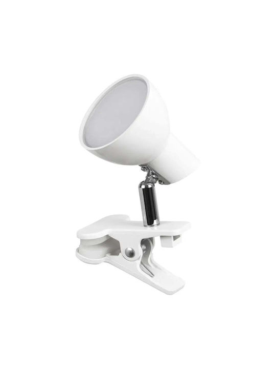 Rabalux LED Lumină de Birou și Clește în Culoarea Alb