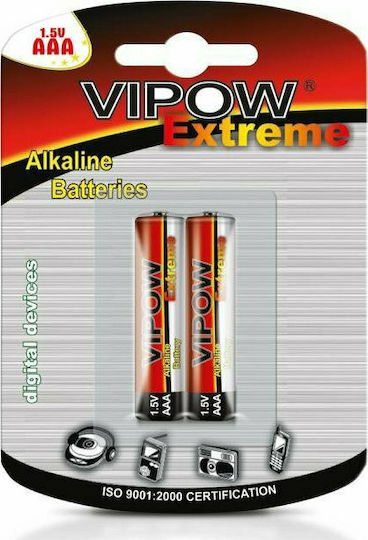 Vipow Extreme Alkaline Batterien AAA 1.5V 2Stück