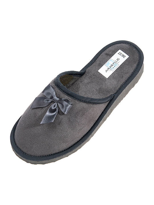 Amaryllis Slippers Lederne Winter Damen Haussch...