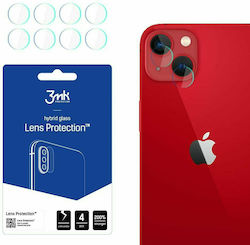 3MK Lens Protection 4τμχ Camera Protection Tempered Glass Transparent for the iPhone 13 / 13 mini