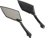 A-Pro Motorcycle Mirrors SR-4810 Universal Black Black 2pcs