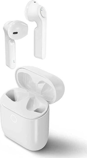 Panasonic RZ-B100WDE In-ear Bluetooth Handsfree Ακουστικά με Θήκη Φόρτισης Λευκά