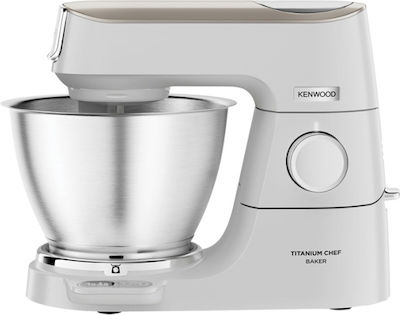 Kenwood Titanium Chef Baker Stand Mixer 1200W with Stainless Mixing Bowl 5lt