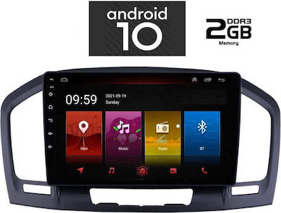 Lenovo Car-Audiosystem für Opel Abzeichen Audi A7 2008-2013 (Bluetooth/USB/AUX/WiFi/GPS) mit Touchscreen 9" IQ-AN X4874_GPS