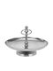 Zaros Metallisch Etagere 1 Stufe Silber Ø21xH16cm 1Stück
