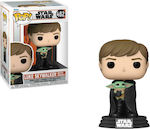 Funko Pop! Star Wars: Der Mandalorianer - Luke Skywalker with Grogu 482 Wackelkopf