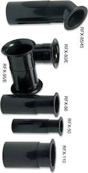 TEC P 4g Σωλήνα Reflex 108mm Κίτρινο