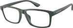 Armani Exchange Plastic Eyeglass Frame Green AX3083U 8272