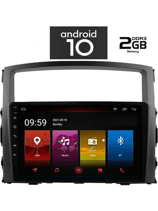 Lenovo Car-Audiosystem für Mitsubishi Pajero Audi A7 2006-2013 (Bluetooth/USB/AUX/WiFi/GPS) mit Touchscreen 9" IQ-AN X4858_GPS