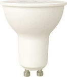 Eurolamp Λάμπα LED για Ντουί GU10 Θερμό Λευκό 380lm