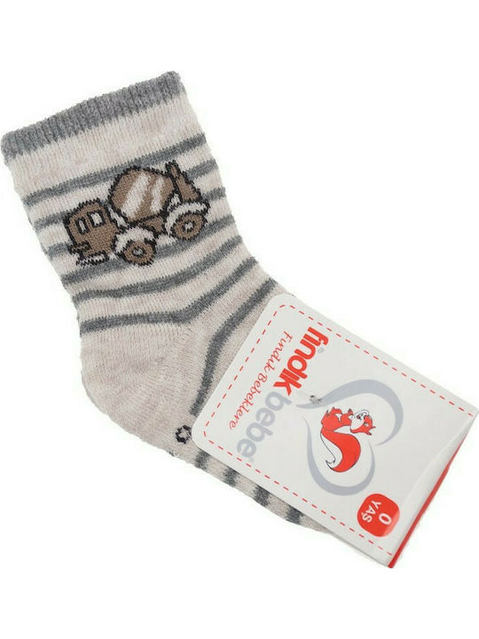 Kids Sock 18555 Beige