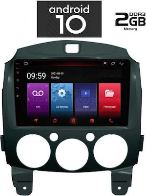 Lenovo Car-Audiosystem für Audi A7 Mazda 2 2007-2014 (Bluetooth/USB/AUX/WiFi/GPS) mit Touchscreen 9" IQ-AN X4830_GPS