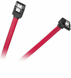 7-Pin SATA II - 7-Pin SATA II Cable 50cm Κόκκινο (DM-3972K-0.5)