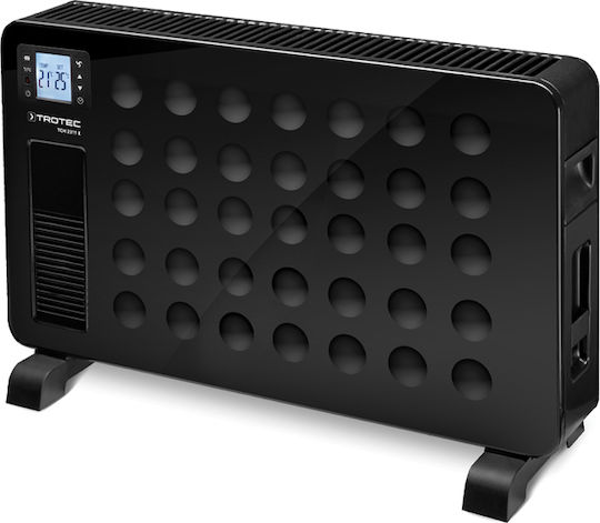 Trotec TCH 2311 E 1410000551 Convector Heater Floor 2300W with Electronic Thermostat 60x38cm Black