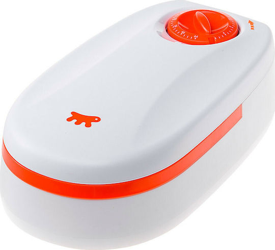 Ferplast Automatic Plastic Bowl Food for Dog & Cat 2x 400ml in White Color