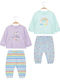 Energiers Kids Pyjamas Winter Cotton Multicolour