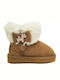 Sveva Suede Kids Boots Brown