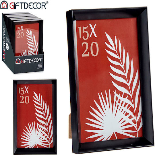 Gift Decor Κορνίζα Πλαστική Μαύρο