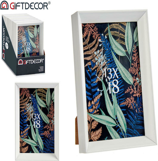 Gift Decor Κορνίζα Πλαστική Λευκό