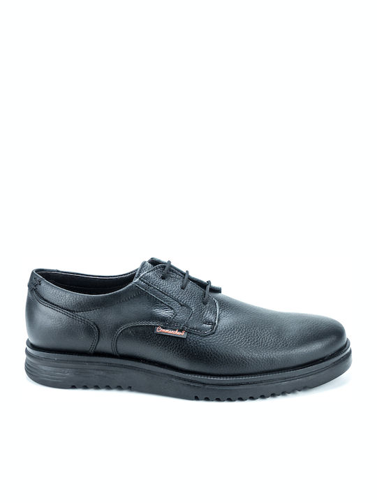 Men's Leather Casual Shoes Black