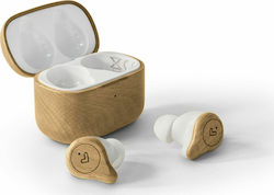 Energy Sistem Eco In-ear Bluetooth Handsfree Ακουστικά με Θήκη Φόρτισης Beech Wood