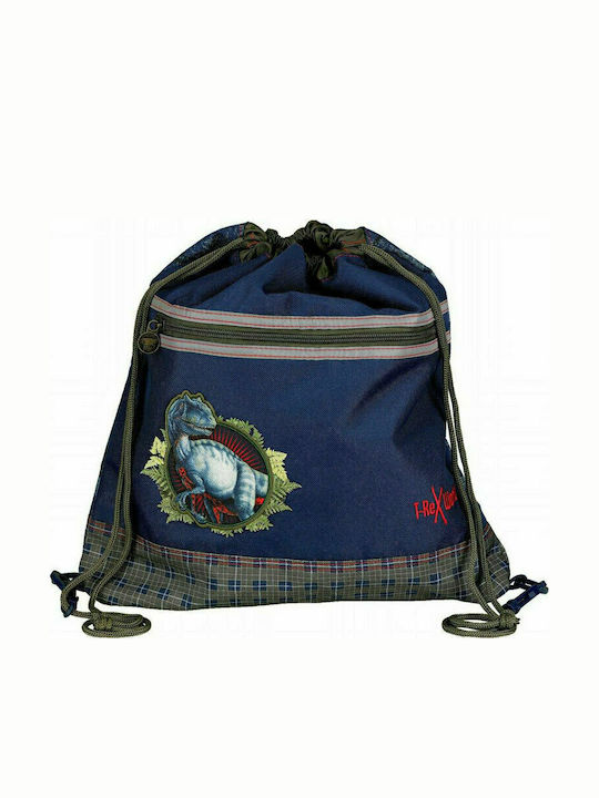 Die Spiegelburg T-Rex World Ergo Style Raptor Детска чанта Мешка Син 31брx34брсм.