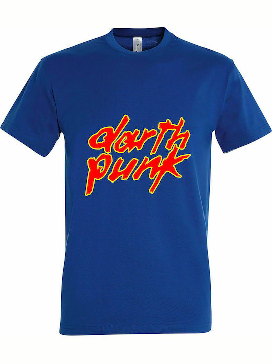 Tshirt Unisex "Darth Punk, Star Wars", Royal blue