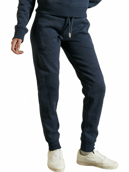 Superdry Damen-Sweatpants Jogger Vintage Navy Marl