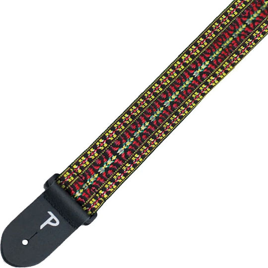 Perri's 2in Yellow / Red Retro Hootenanny Poly