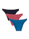 Fimelle Rio Γυναικεία Slip 3Pack Azalea/Petrol/Marine