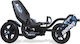 Street-X Vibes Go Kart Cu Un Loc Cu Pedală Negru Pentru 4+ Ani