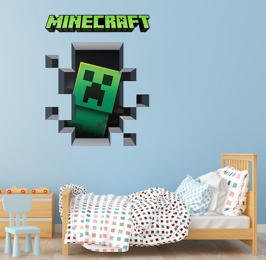Kids 3D Wall Sticker Minecraft