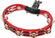 Meinl Traditional ABS Tambourine, Steel Jingles Κόκκινο Πλαστικό Ντέφι Hi-Hat με Διπλή Σειρά Ζίλιες