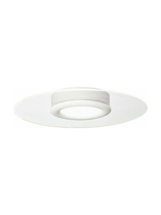 La Mia Luce Angelica Ceiling Mount Light 50cm White with Integrated LED
