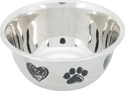 Trixie Stainless Bowls Dog Food & Water Silver 500ml 99426