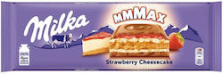 Milka Milk Chocolate Strawberry Cheesecake 300gr