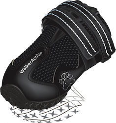 Trixie Walker Active Shoes Dog with Velcro Black 2 pieces in Black Color Trixie Walker Active Shoes Dog with Velcro Black 2 pieces in Black Color