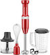 Kitchenaid Blender De Mână Cu Tijă Din Inox 180W Roșu