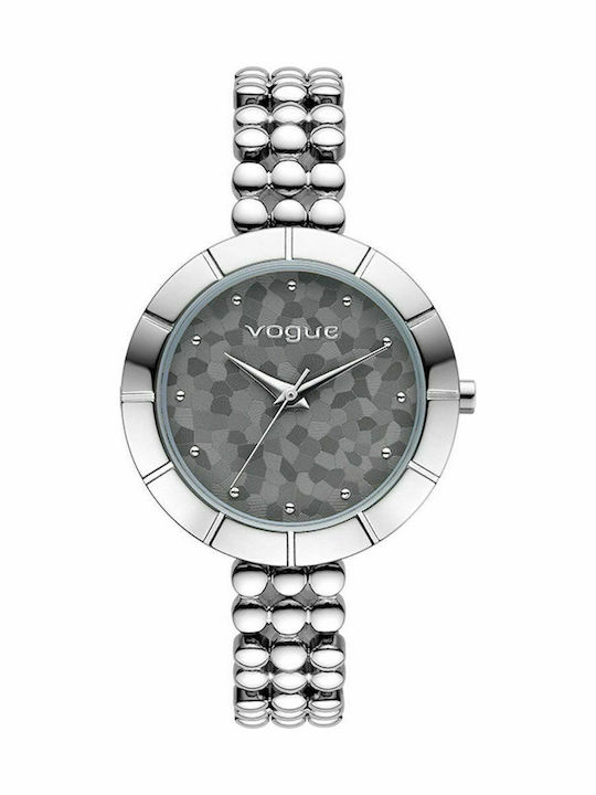 Vogue Grenoble Women's Watch with Silver Metal Bracelet