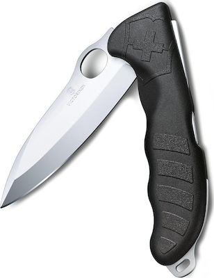 Victorinox Hunter Taschenmesser Pro Black mit Klinge aus Stahl in Scheide