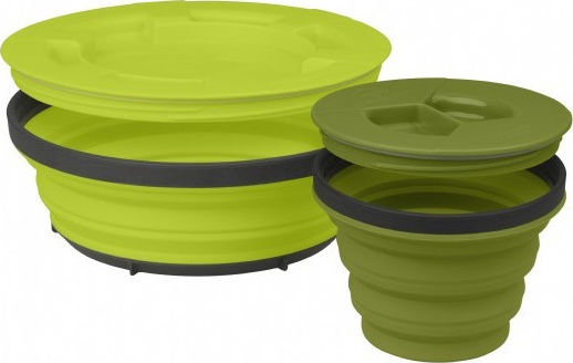 Sea to Summit X-Seal & Go Σετ Φαγητού για Camping Small Green